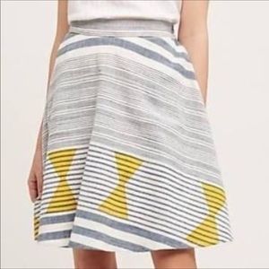 Anthropologie Plenty by Tracy Reese Cotton Skirt